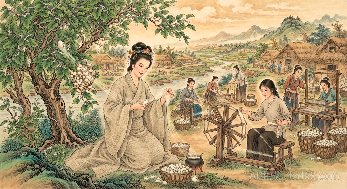 螺祖始蚕