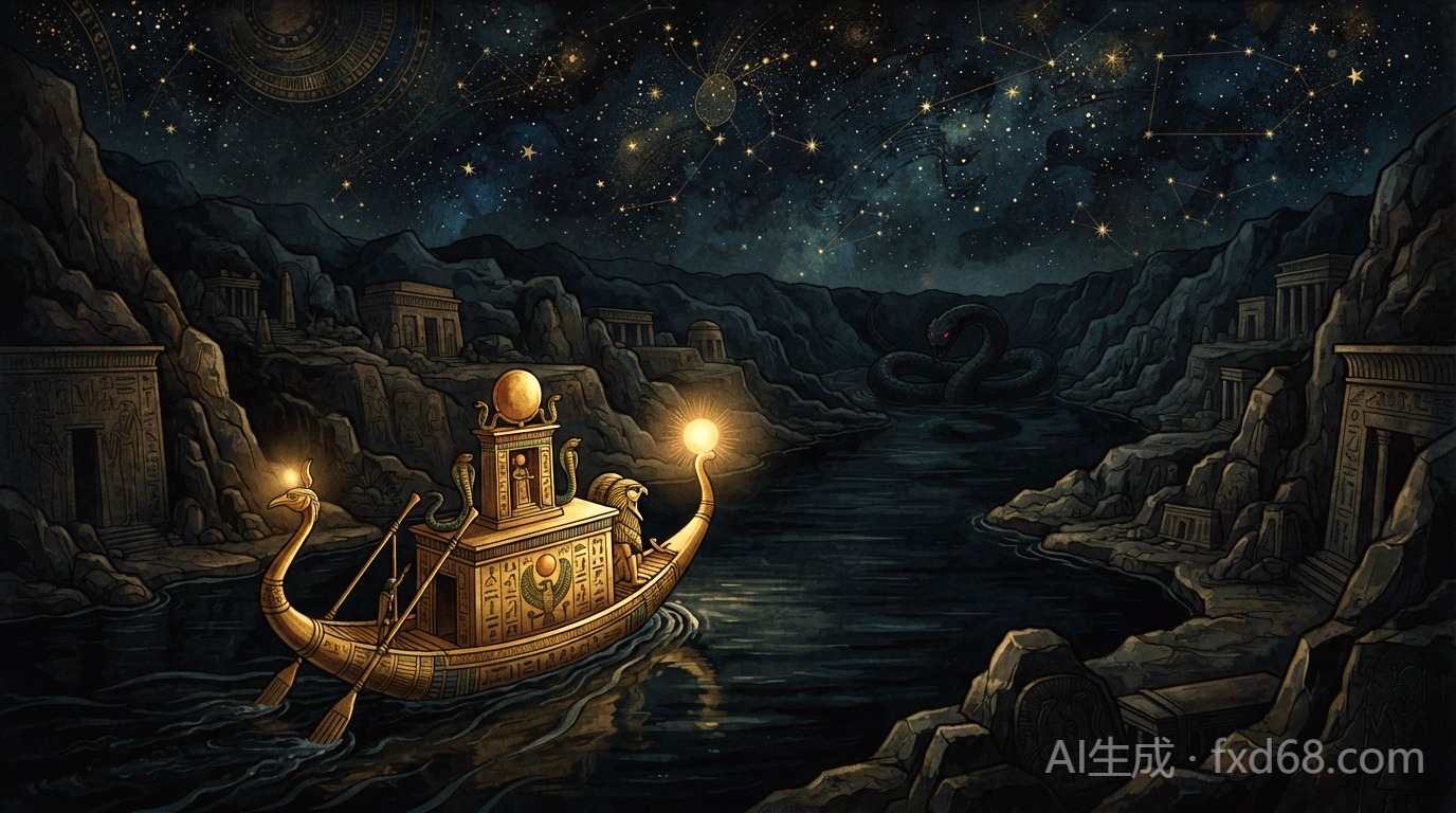拉神夜战巨蛇