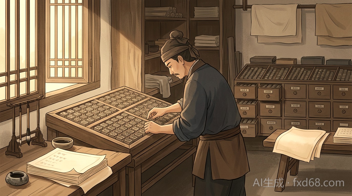 毕昇活字印刷